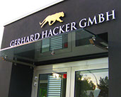 Profilbuchstaben bei Fa. Gerhard Hacker